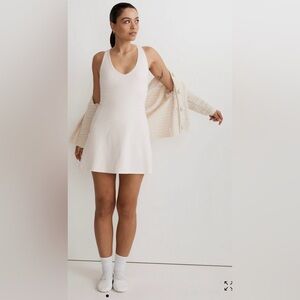 Outdoor Voices Cream Mini Dress